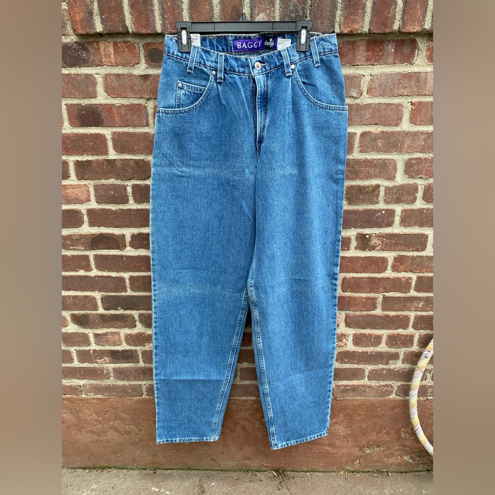 90s Levi baggy silver tabs NWT